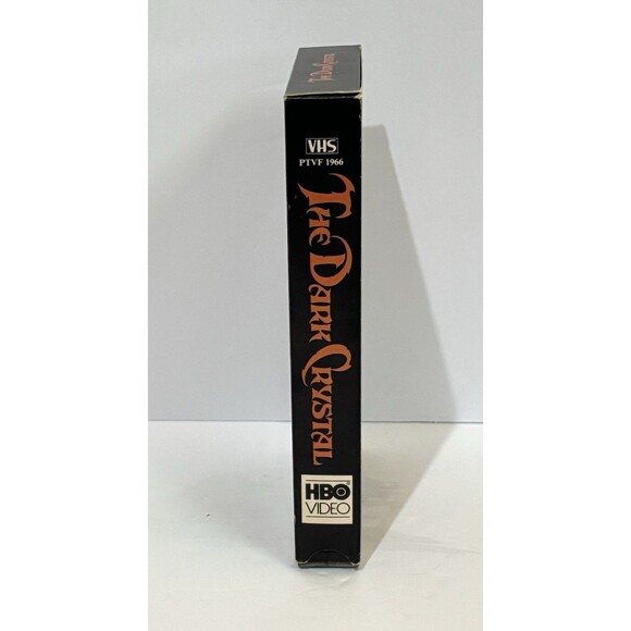 Vintage VHS "The Dark Crystal" VHS HBO Video 1982 Fantasy Jim Henson & Frank Oz - Picture 5 of 6
